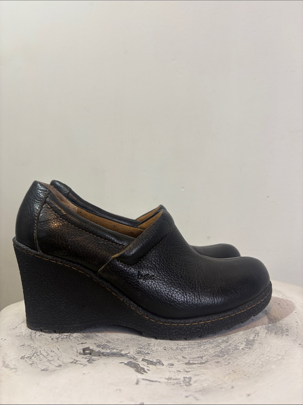 BOC Børn Concept Women's Platform Wedge Slip-On Clogs Chunky Sole Y2K Style 8.5